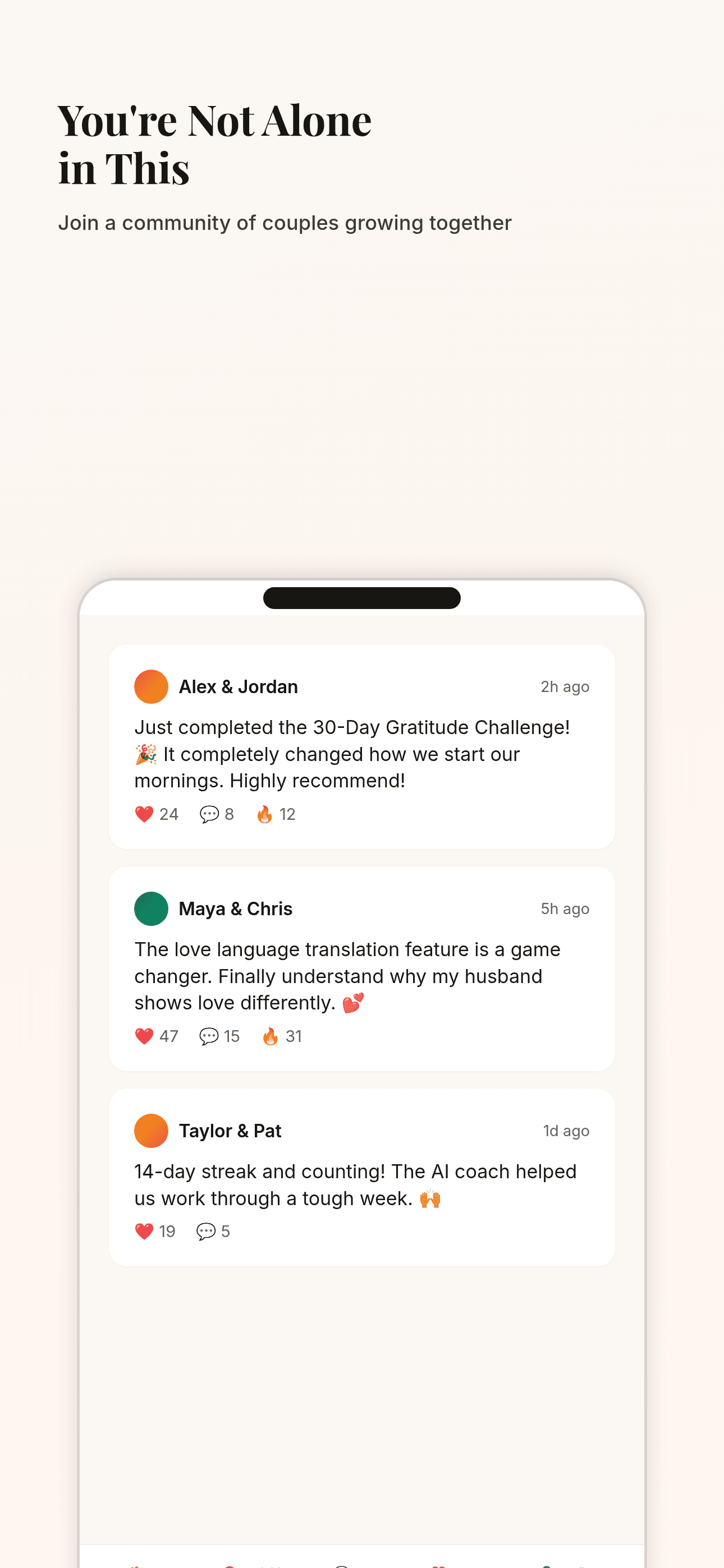 Adventure Mode in the Better Together app